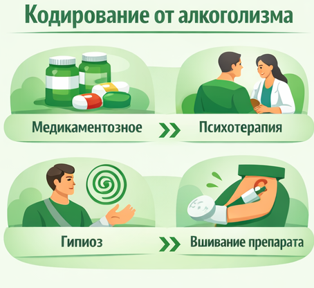 кодирование от алкоголизма в Ижевске Санати